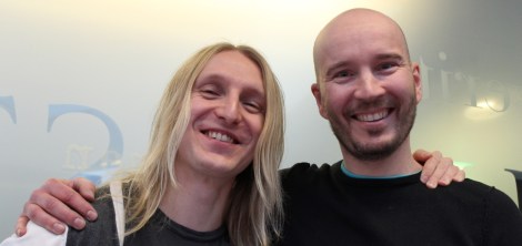 Atte Tahvanainen ja Jarmo Palola ovat uudet tutorohjaajat. Kuva: Dana Mikhlik.