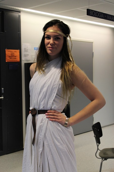 Vaikutteita antiikin Kreikasta? Kuva: Pipsa Hämäläinen ja Tua Valtonen