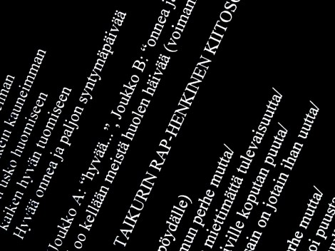 Sirkus Stradan tarina on vielä salaisuus, mutta oheisesta näytteestä voi etsiä vihjeitä juonesta ja henkilöistä. Kuva: Rebecca Hopkins.