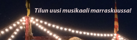 Uutuusmusikaali sijoittuu sirkukseen. Kuva: Antti Pentikäinen.