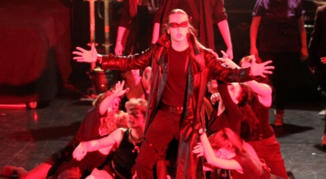 Taneli Rantala näytteli Päällikköä parin vuoden takaisessa Kivisen taivaan alla -musikaalissa. Kuva: Antti Pentikäinen.