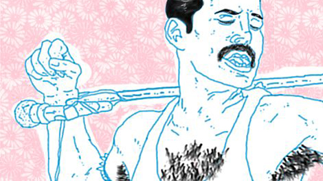 Musiikilla ja taiteella on yllättäviä filosofisia yhteyksiä. Piirros: Pyry Jumppanen.