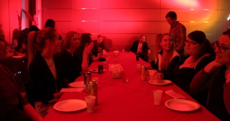 Iltamien ilmoittautuminen käynnistyi hitaasti, ja moni innostui tapahtumasta vasta loppumetreillä. Ensi kerralla yritetään rikkoa sadan osallistujan raja! Kuva: Antti Pentikäinen.