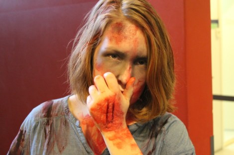 Jennalla on pientä ihottumaa. Kuva: Antti Pentikäinen