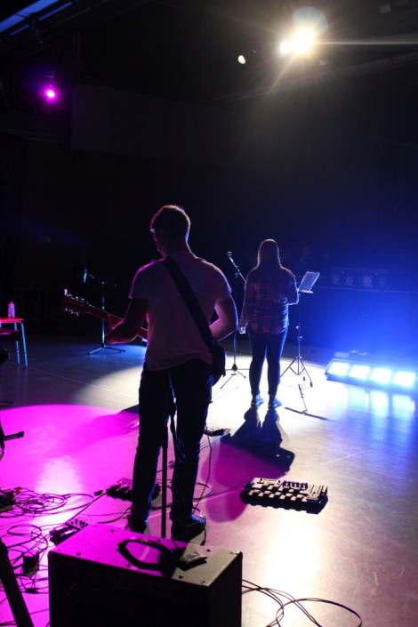 Valokeilassa! Kuva: Antti Pentikäinen.