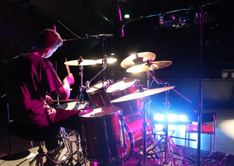 Nuutti keskittyy. Kuva: Antti Pentikäinen.