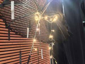 Rebecca Hopkinsin teos. Kuva: Antti Pentikäinen.