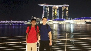 Aikaa jäi myös nähtävyyksille. Kuvakaappaus Innova Junior Collegen videosta.