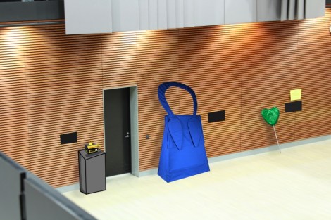 Lotta Juhola Exhibition layout illustration